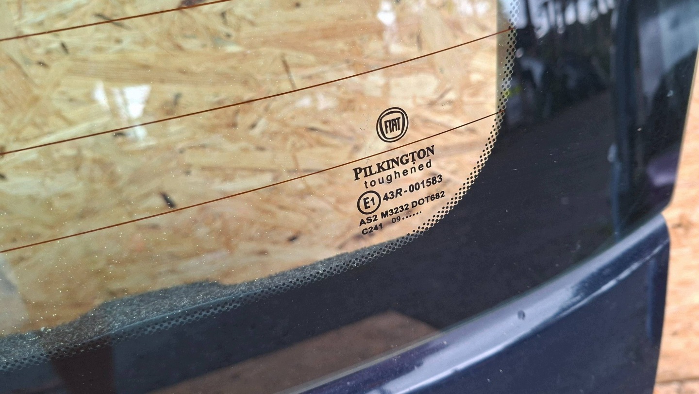 trunk door boot FIAT 500 2007