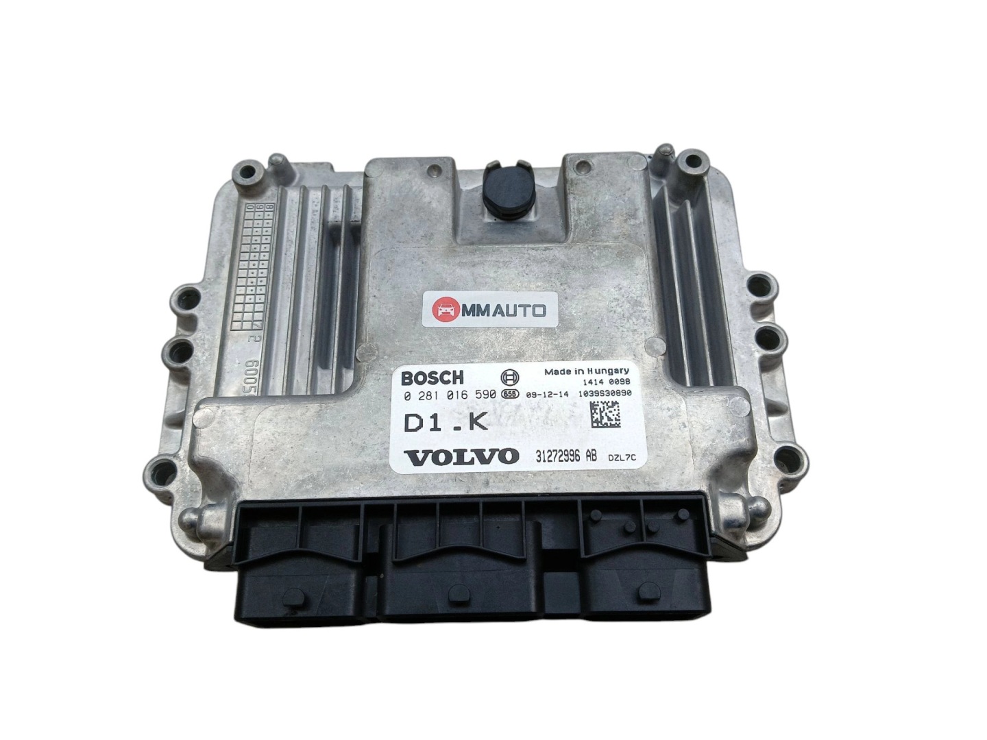 computer control unit of the engine VOLVO C30 S40 II V50 1.6 D 31272996