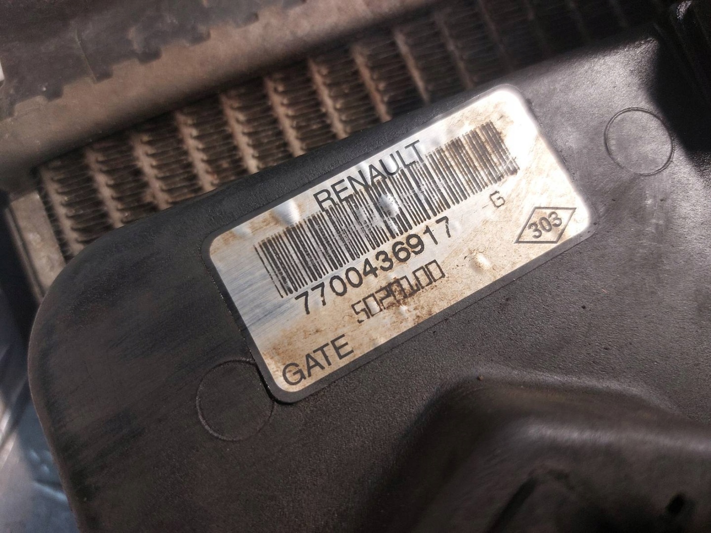 KOMPLET Radiateur RENAULT CLIO II 1.5 DCI