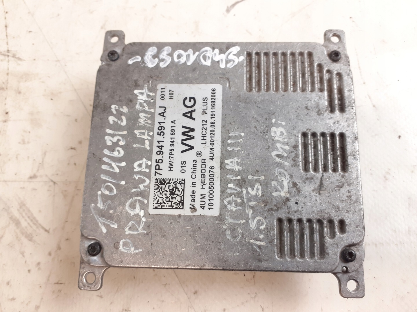 module LED control unit VW AUDI SKODA 7P5941591AD