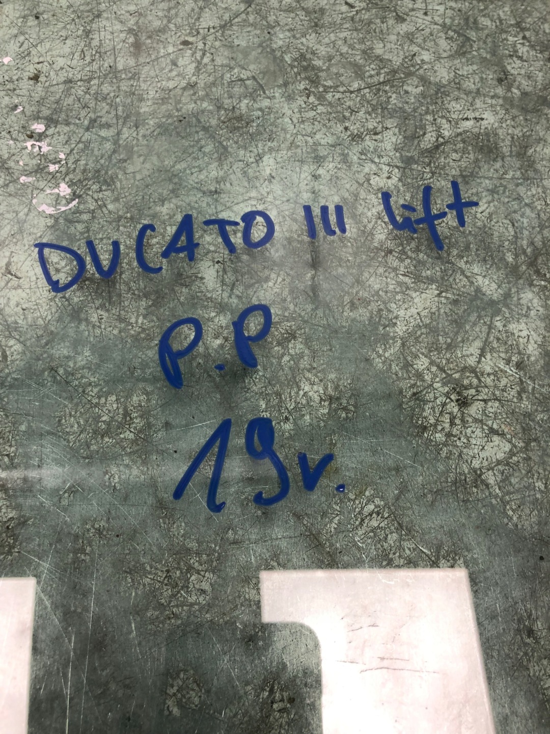 window door right front FIAT DUCATO III LIFT