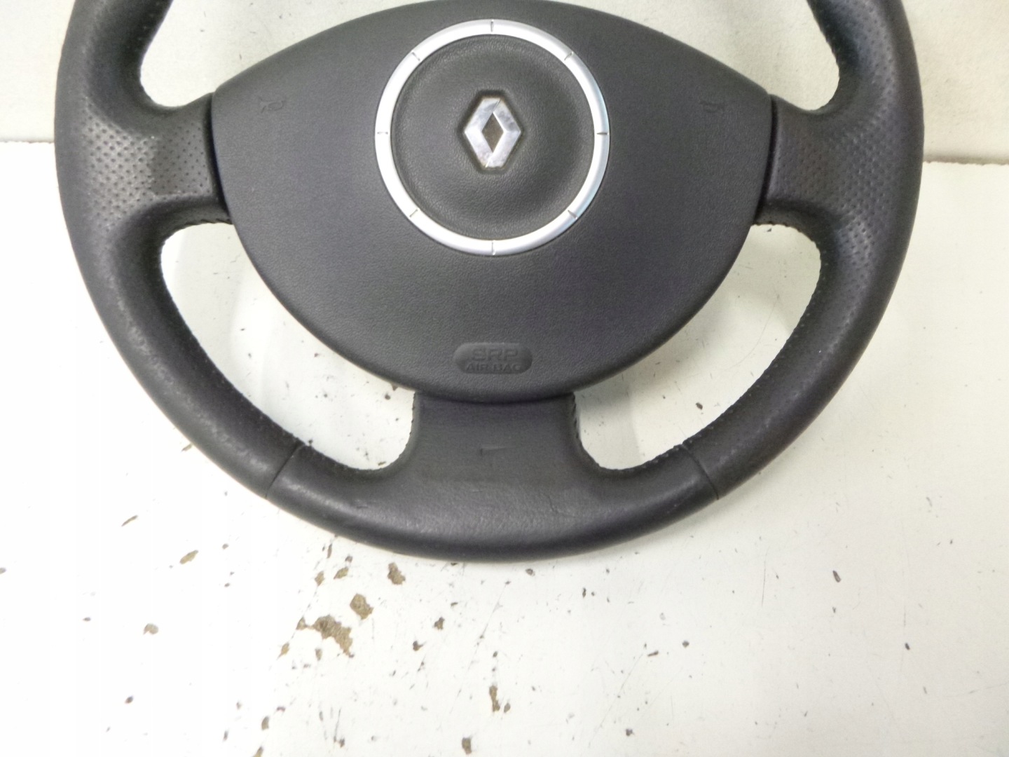 steering wheel, + airbag Renault Scenic II 2.0 2006r. leather