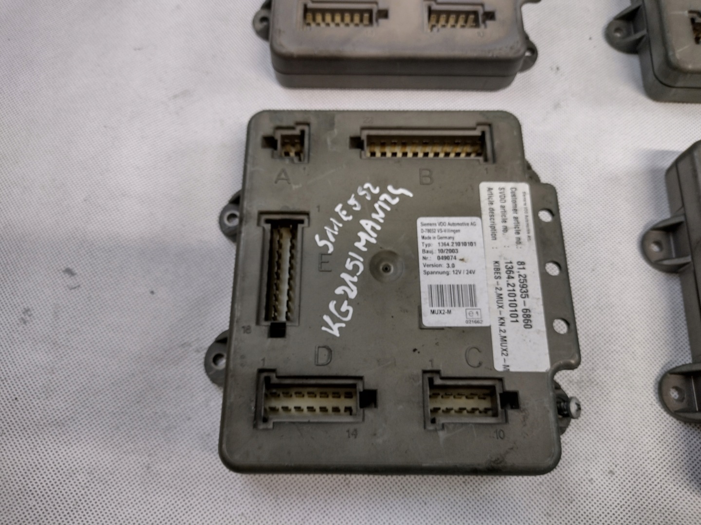 control unit Siemens VDO 1364,21010101 3,0 MUX2-M