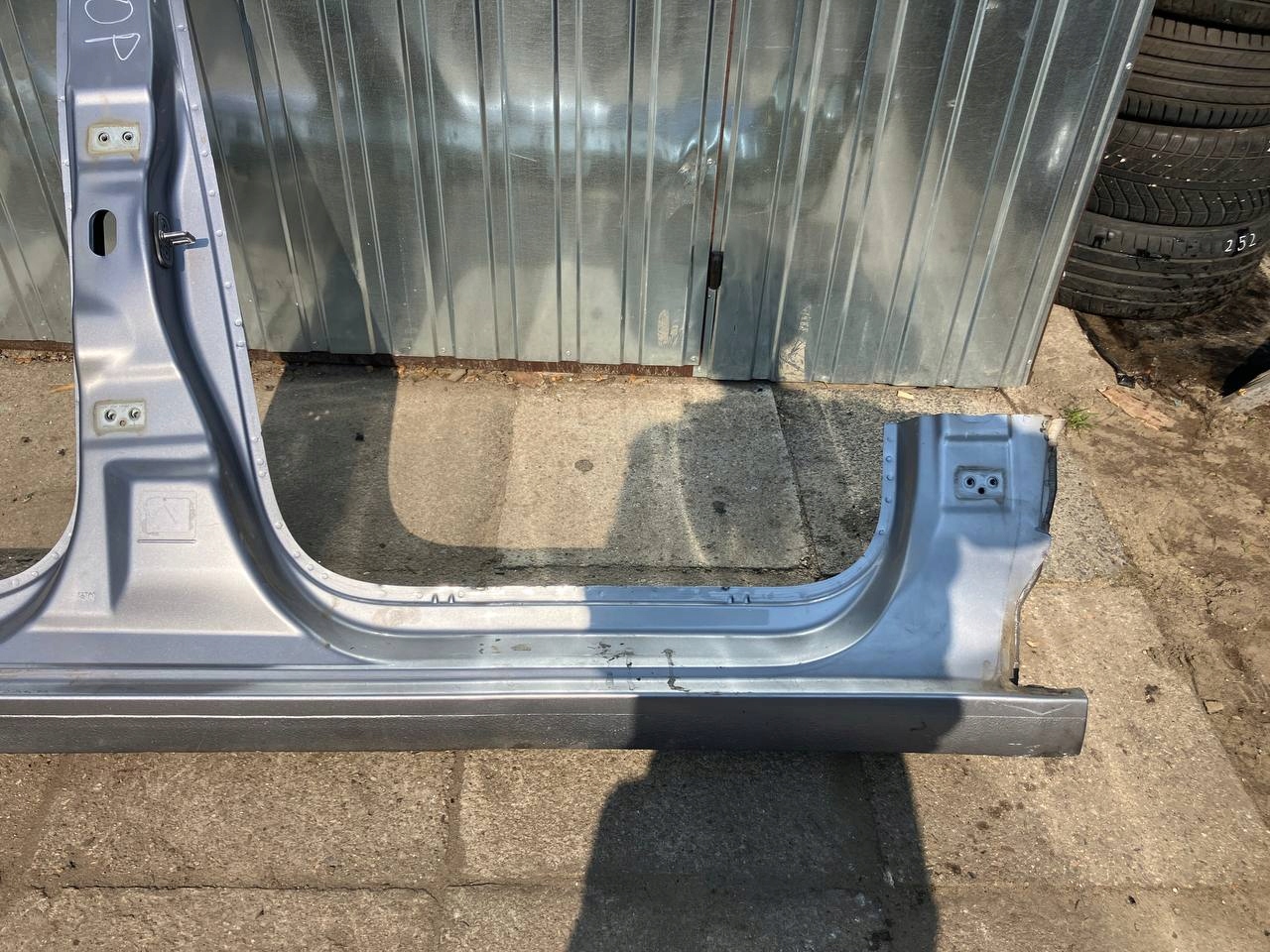 threshold pillar right CITROEN C4 GRAND PICASSO II CALY long KCA KCAC