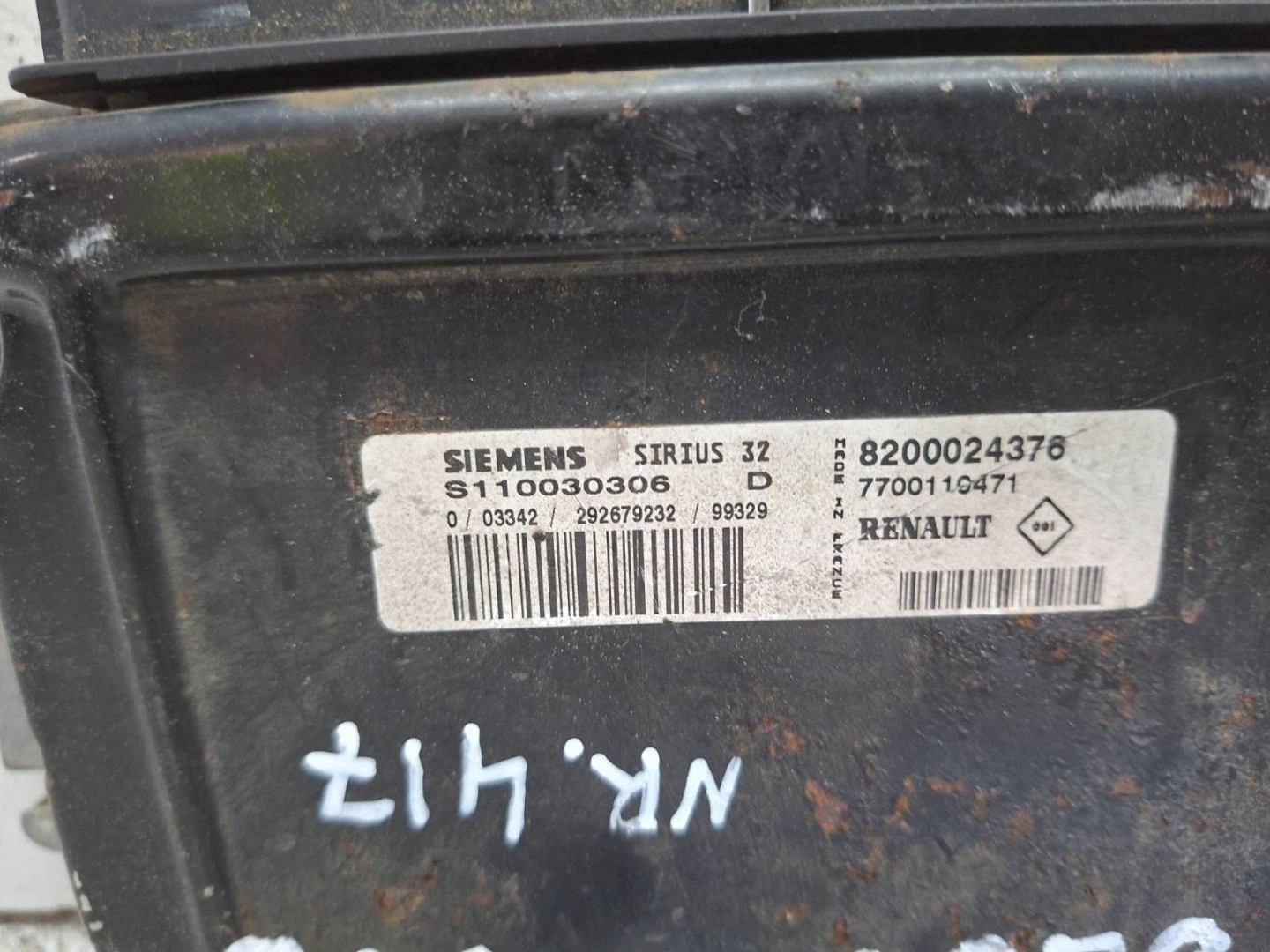 computer S110030306 7700110471 8200024376 RENAULT CLIO II KANGOO e 1.4 e