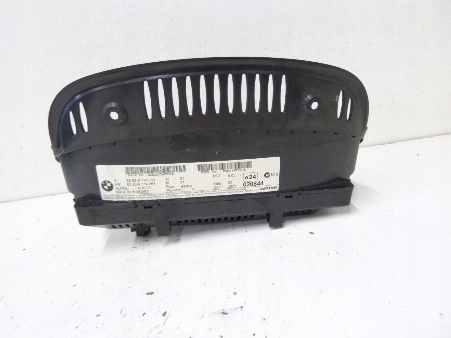 dials display Monitor BMW E61 E60 2.0D 05r.