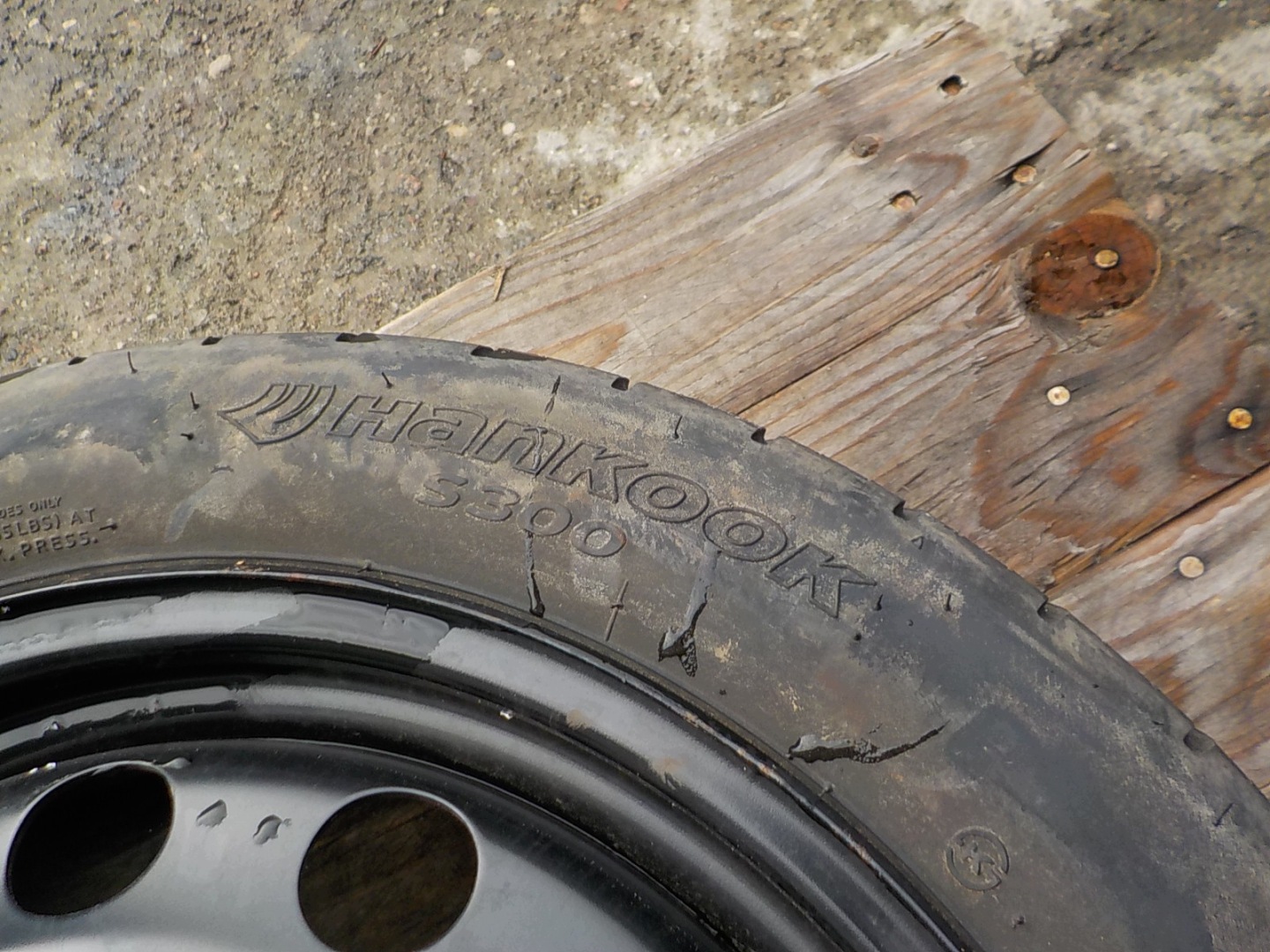 AUDI A3 III 8V roue de secours R16 5x112 1K0601027AL