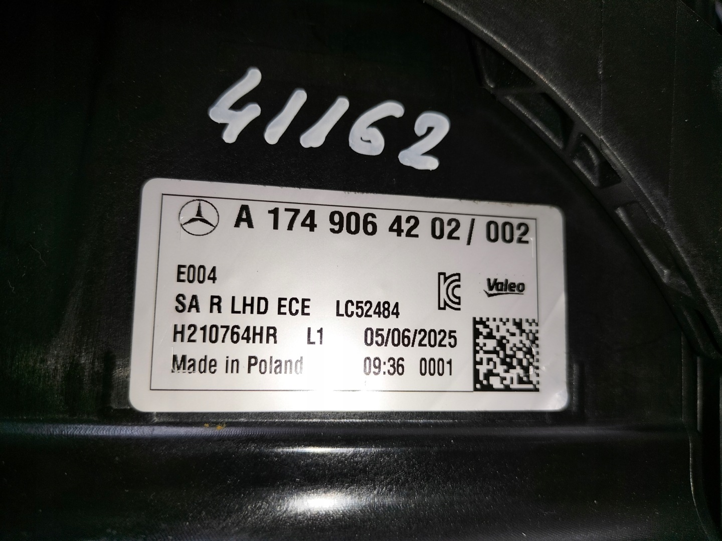 light front reflektor right MERCEDES CLA C174 III 25- FULL LED MULTIBEAM