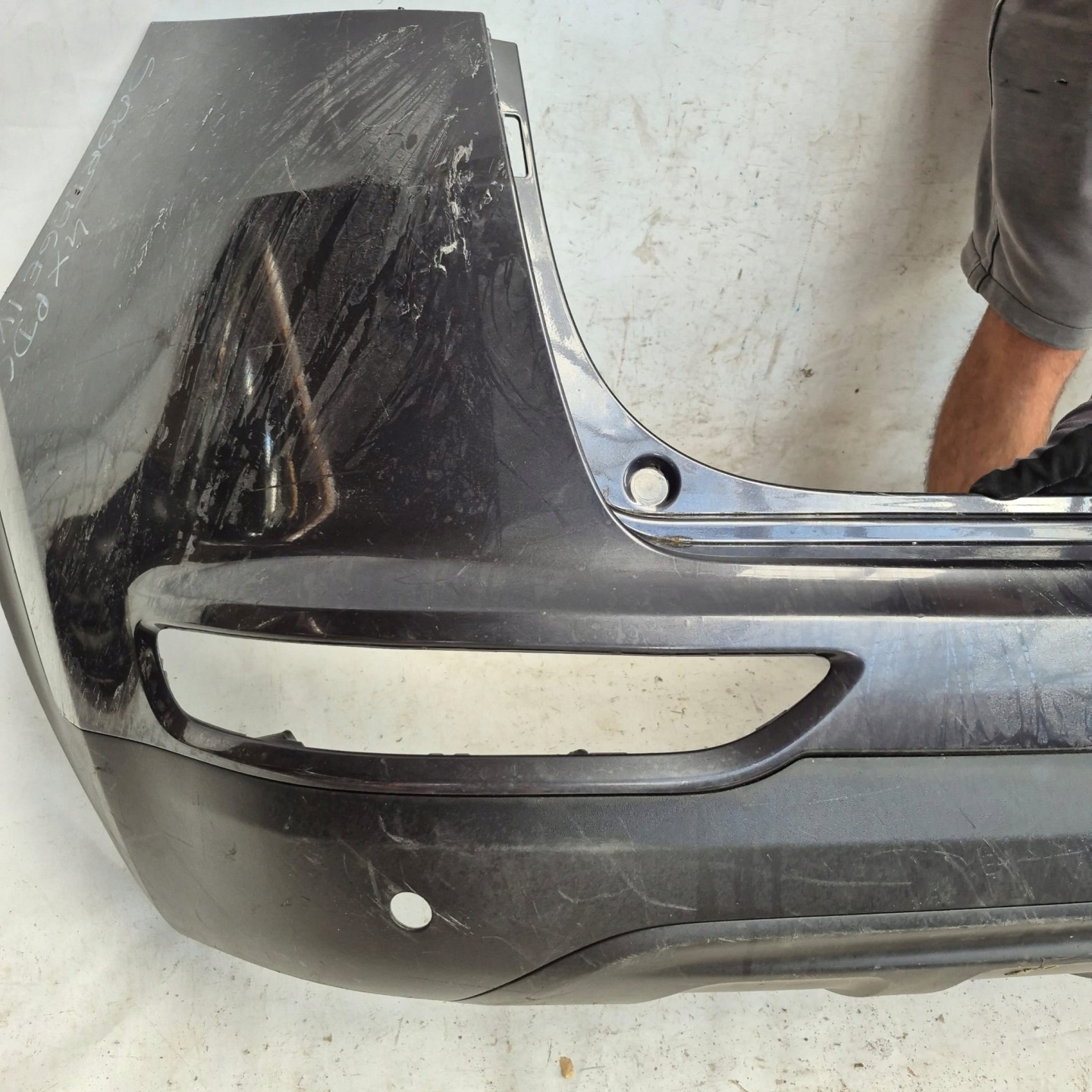KIA SPORTAGE IV 4 15-18 bumper rear part rear 4XPDC
