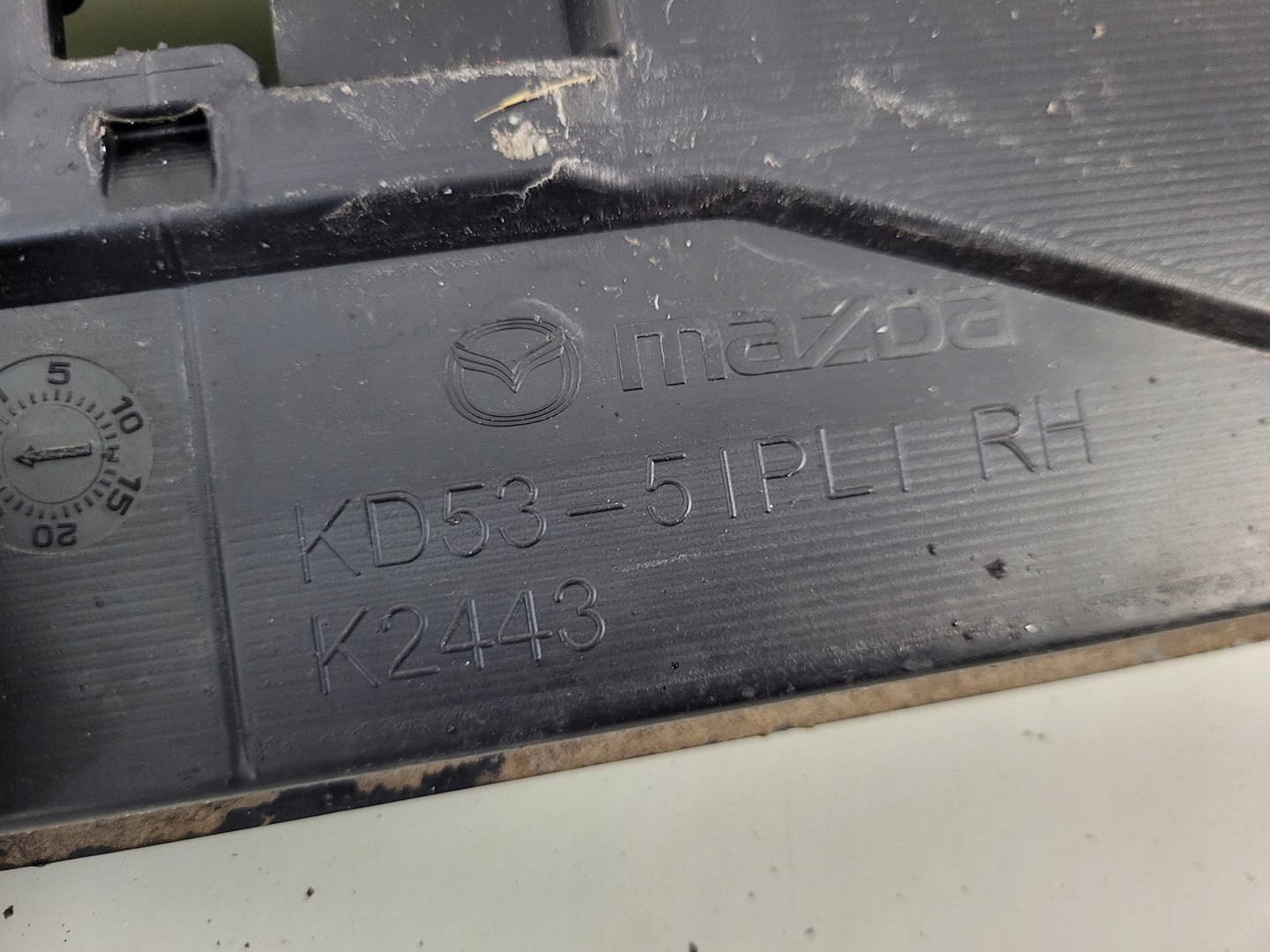 moulding threshold cap right threshold right MAZDA CX-5 and KE KD53-5IPSI
