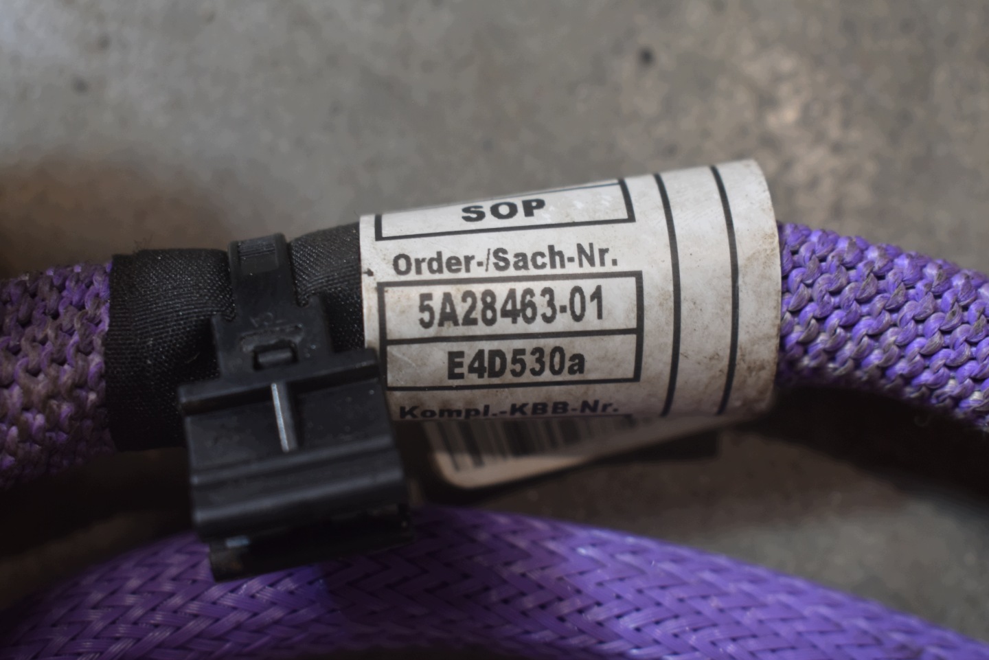 bundle of the hose electrics BMW X7 G07 1
