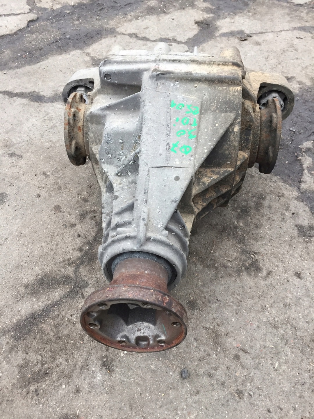 AUDI Q7 4L 3.0 TDI diff differential rear rear part differential