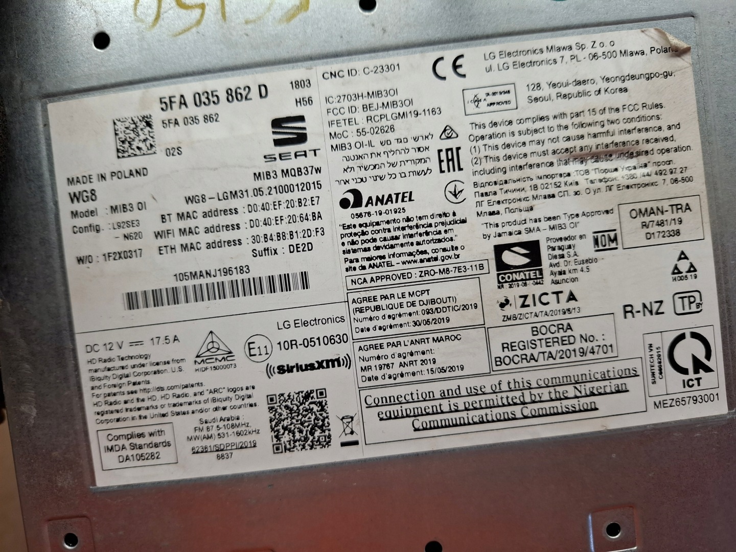 Stacja multimedialna Cupra Formentor 5fa035862d