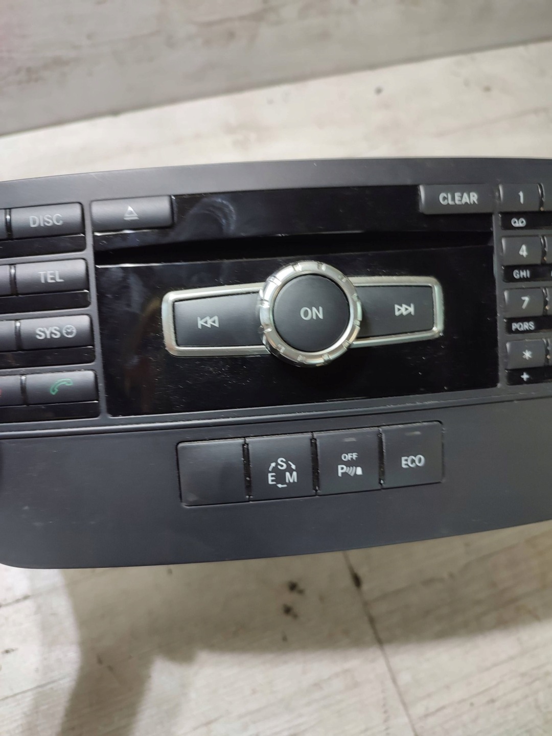 Mercedes-Benz GLK (X204) 2013 Panel / Radio CD/DVD/GPS