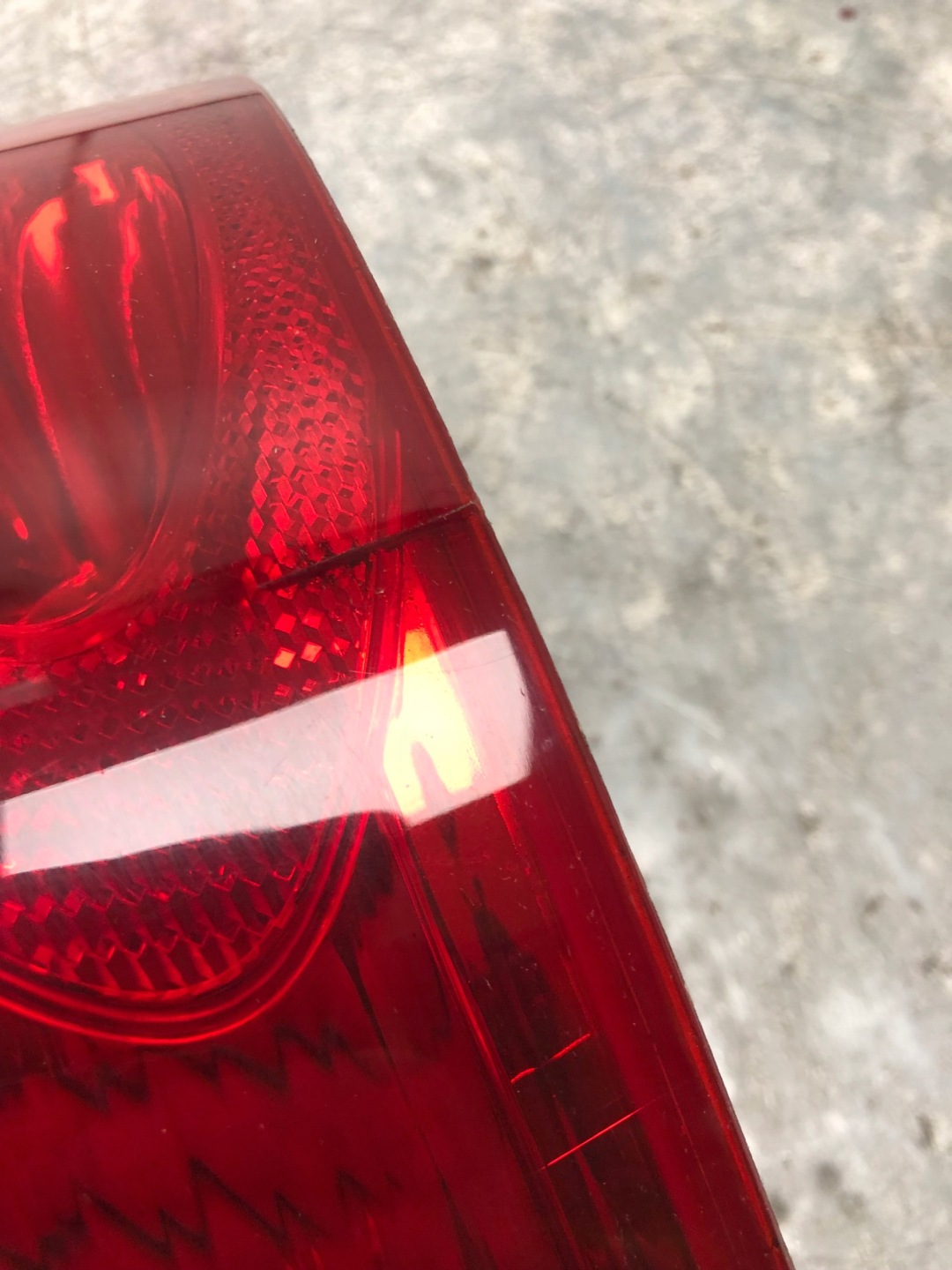light right rear part PEUGEOT 1007