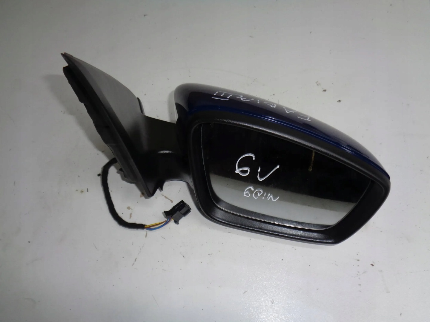 SKODA FABIA III mirror right 6 vertical LF5A 14r>