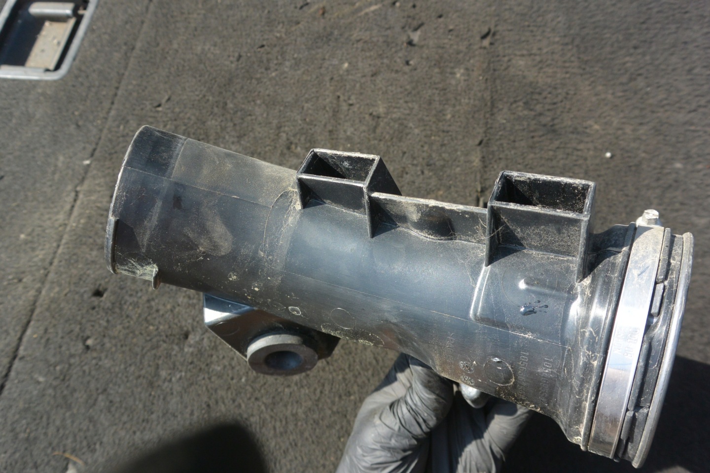 pipe wiring flow meter air BMW X5 X6 E70 E71 N55 KOMPLET