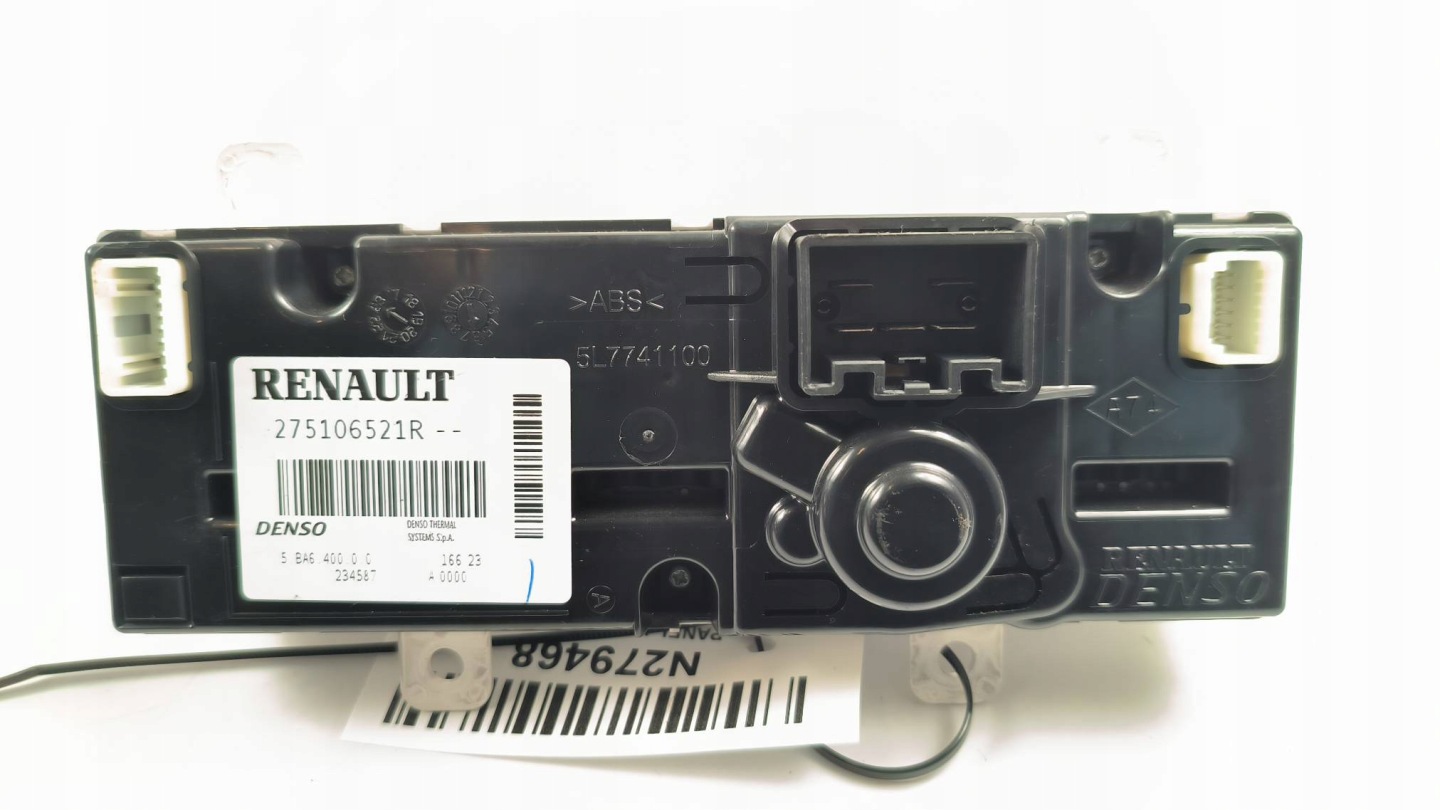 Unite commande clima 275106521R RENAULT MASTER III LIFT