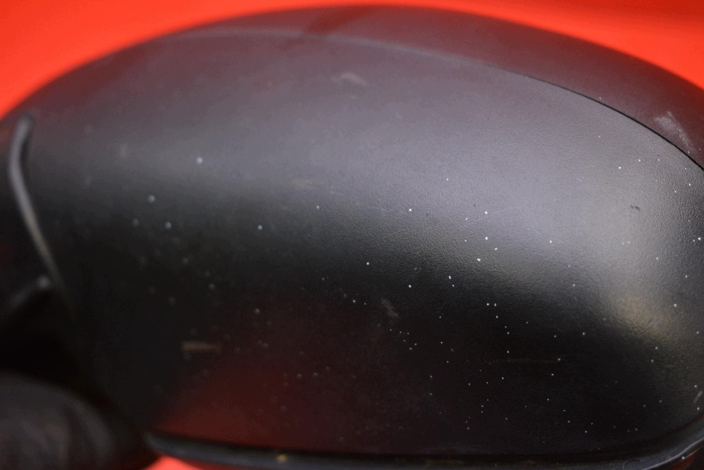 mirror left black, manually EU 034287 SKODA FABIA 2 II 5J 07-10