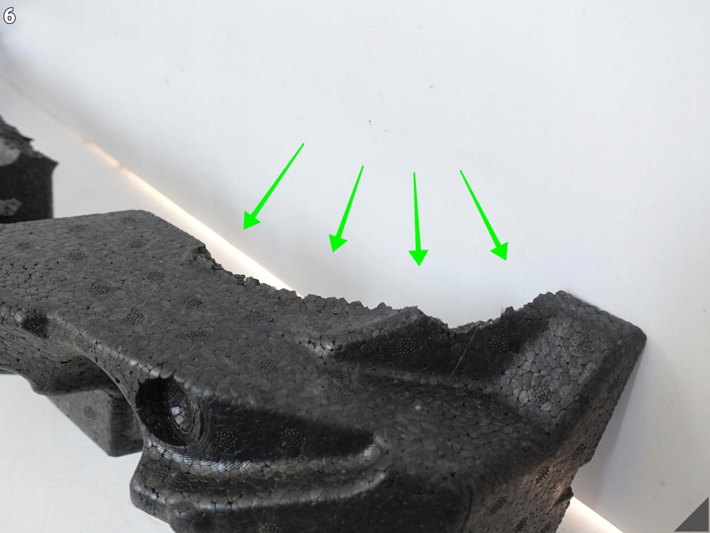 OPEL CORSA F VI 6 LIFT 23- ABSORBER pillar console W bumper front