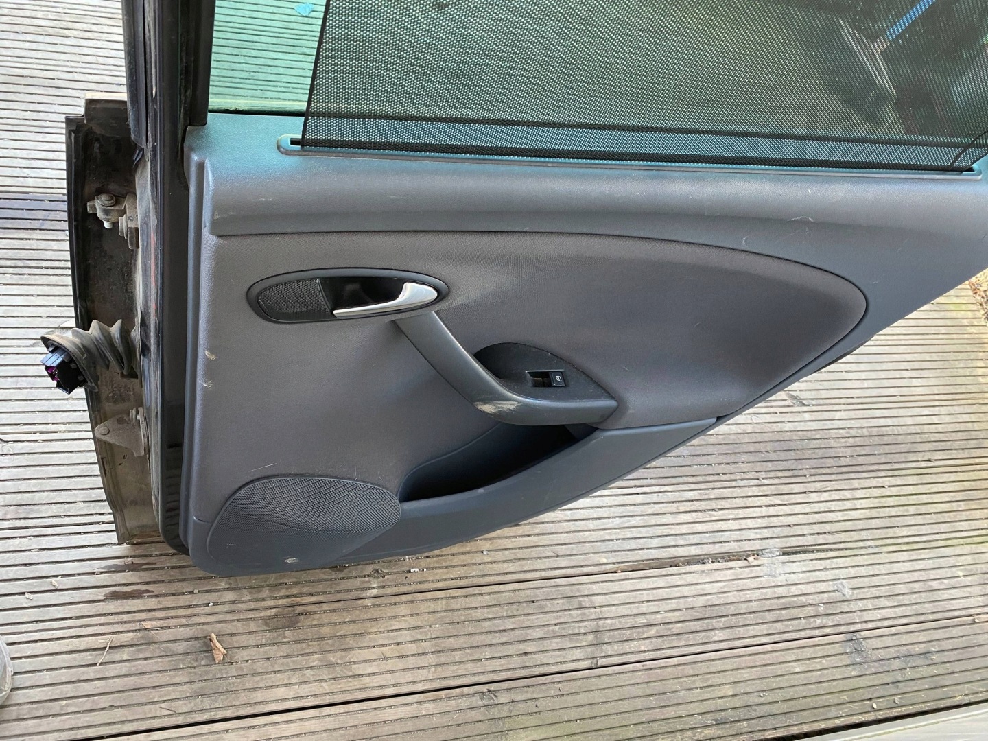 SEAT ALTEA XL complete door right rear part rear. blinds black,