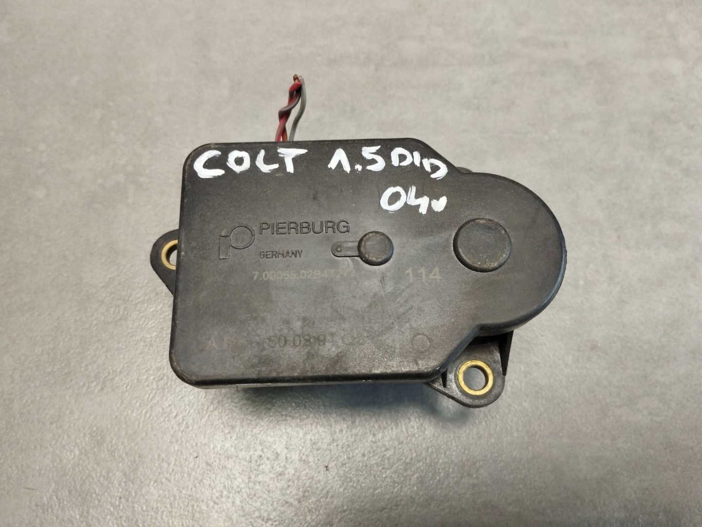Mitsubishi Colt regulátor sání A6401500294