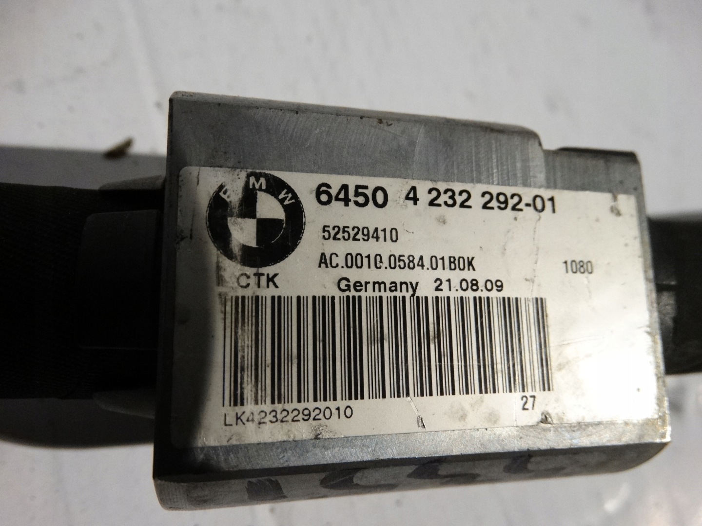 vedení klimatizaci BMW E90 E91 E92 E93 335i 1