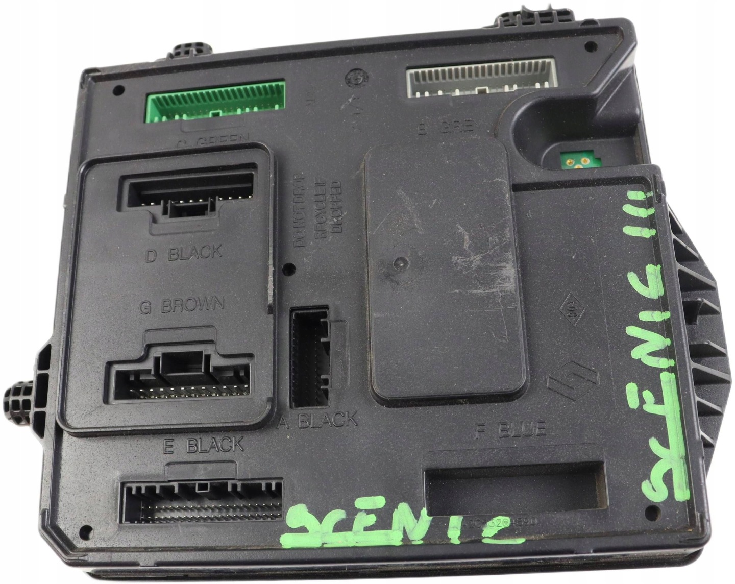 RENAULT SCENIC III module control unit compartment BCM 284B17288R