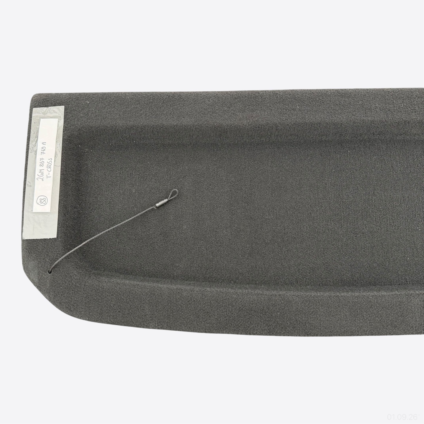 plato rear boot VW VOLKSWAGEN T-CROSS 2GM867769A