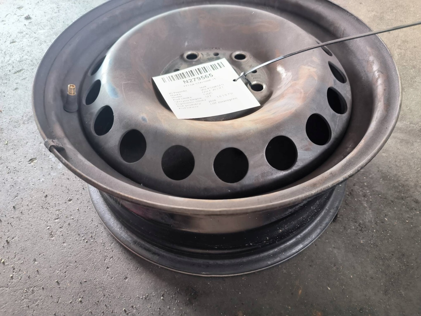 disk STALOWA 15'' 5X112 VOLKSWAGEN GOLF VII LIFT