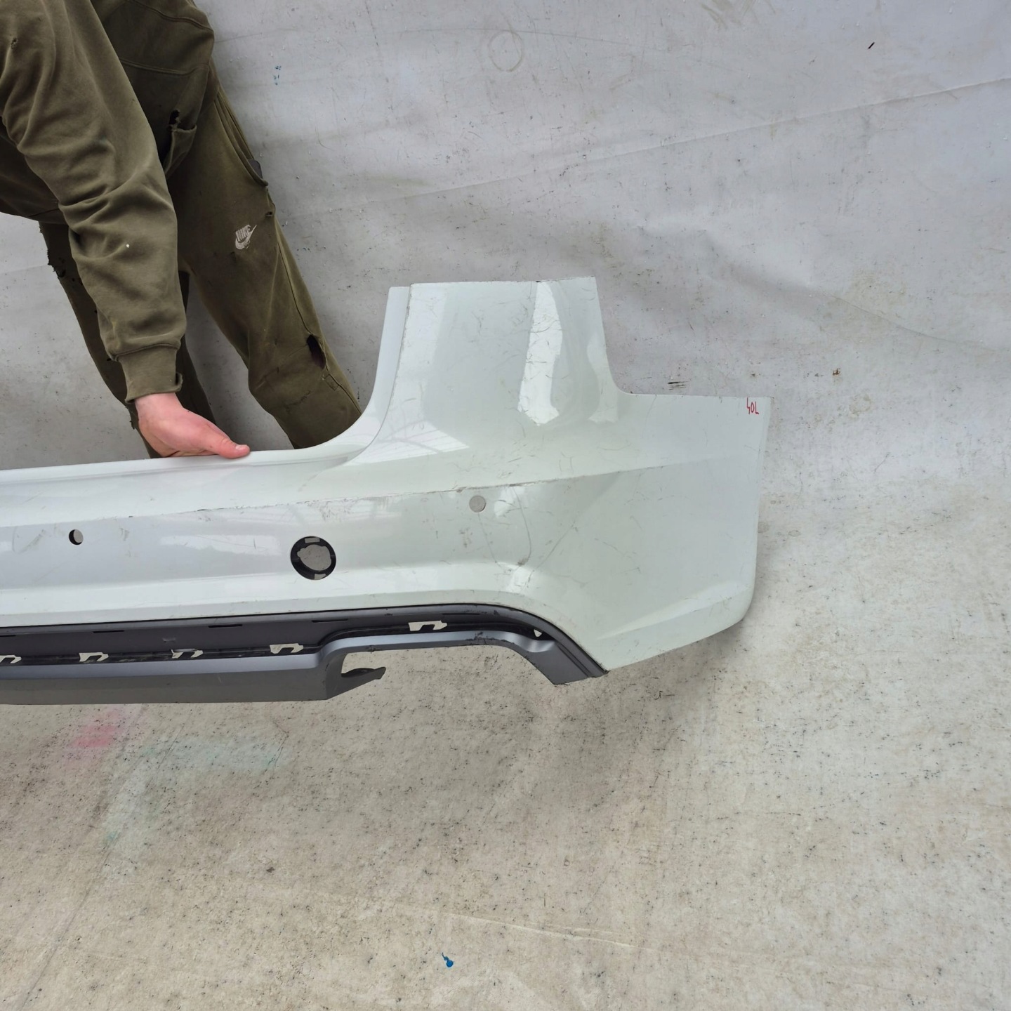 AUDI A6 C7 4G KOMBI S-LINE LIFT 14-18 bumper rear part rear PDC