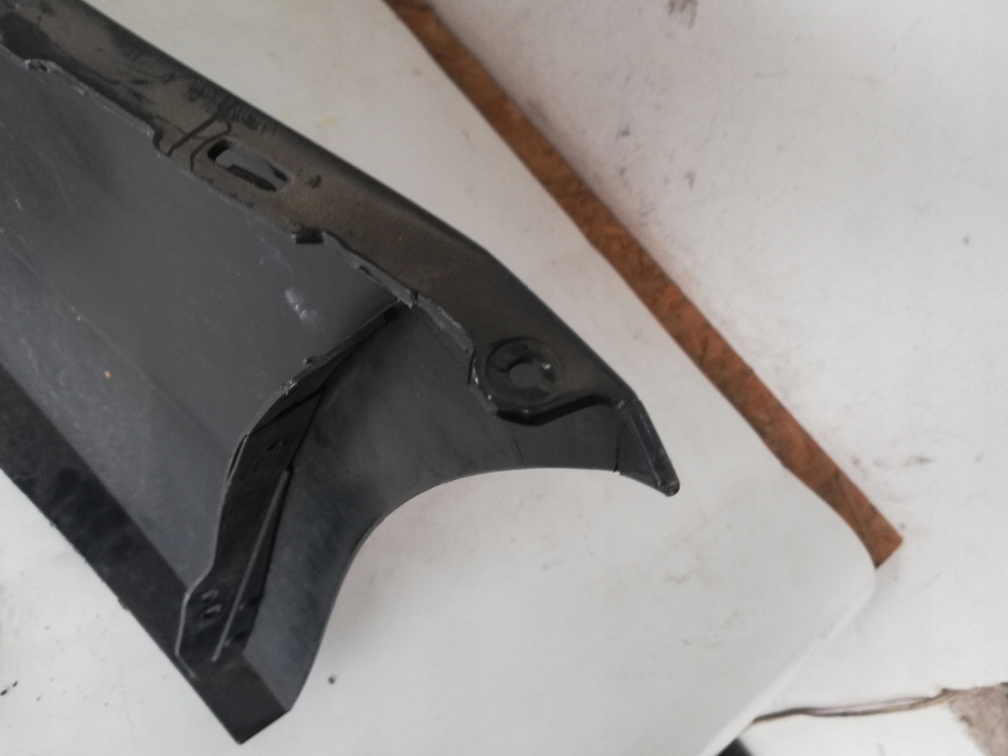 bumper rear part rear AUDI A4 B9 KOMBI S-LINE PDC