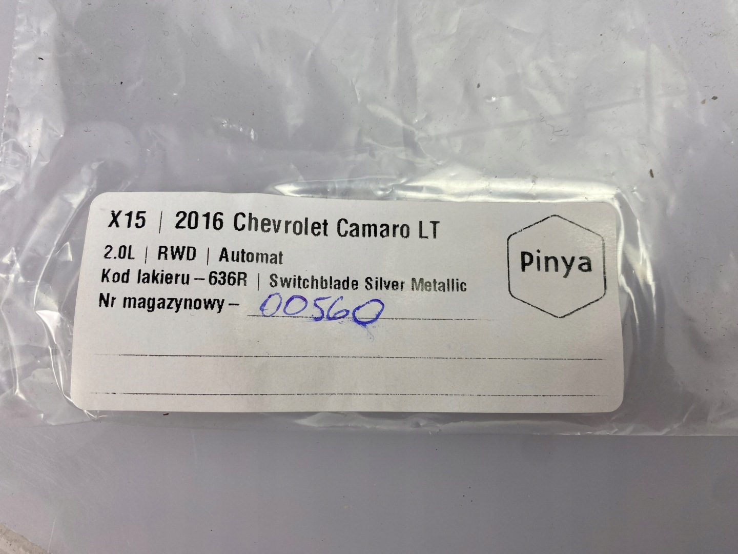 Przyciski radia Chevrolet Camaro 2016+