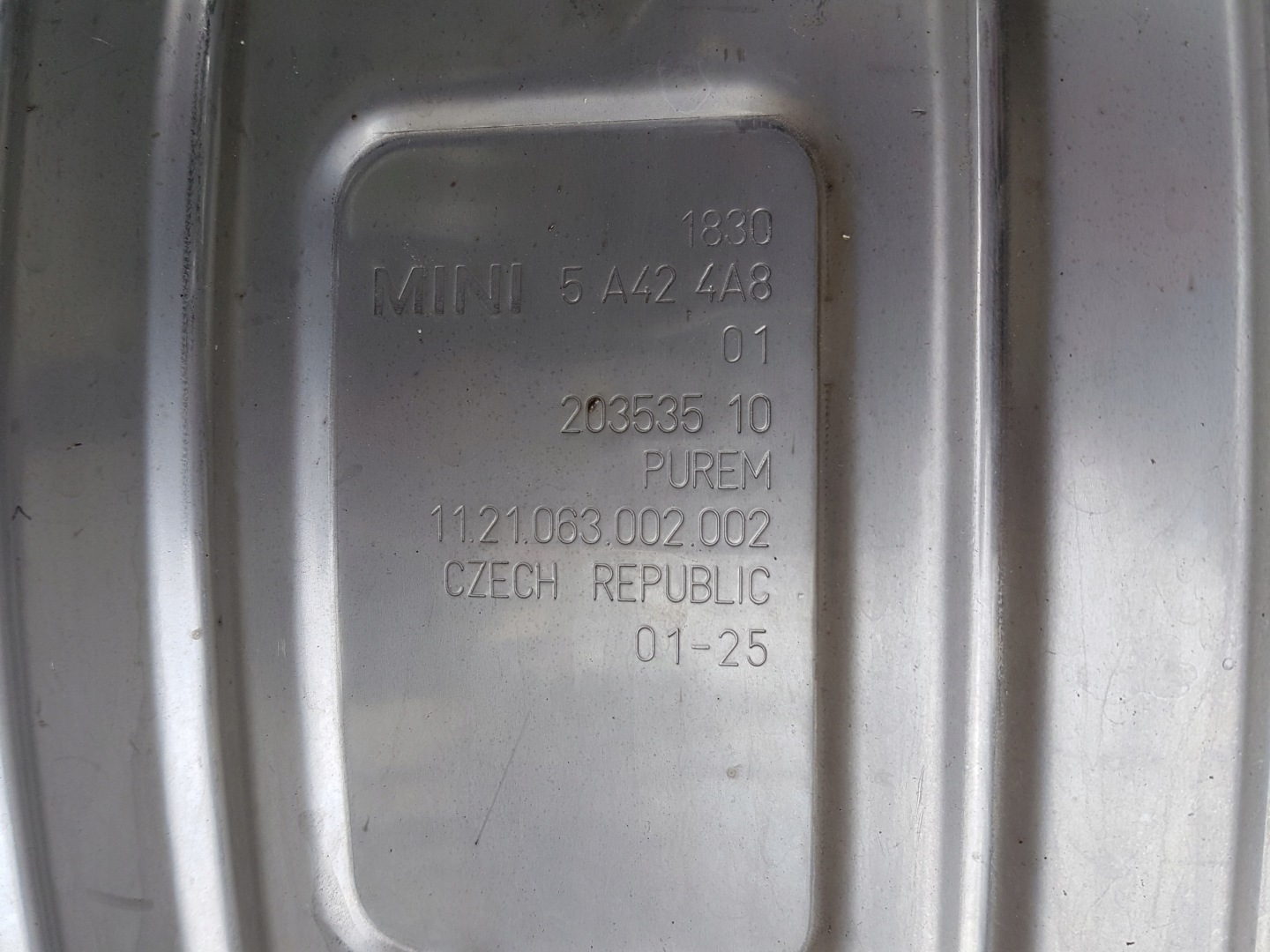 TLUMIK KONCOWY MINI F65 5A424A8
