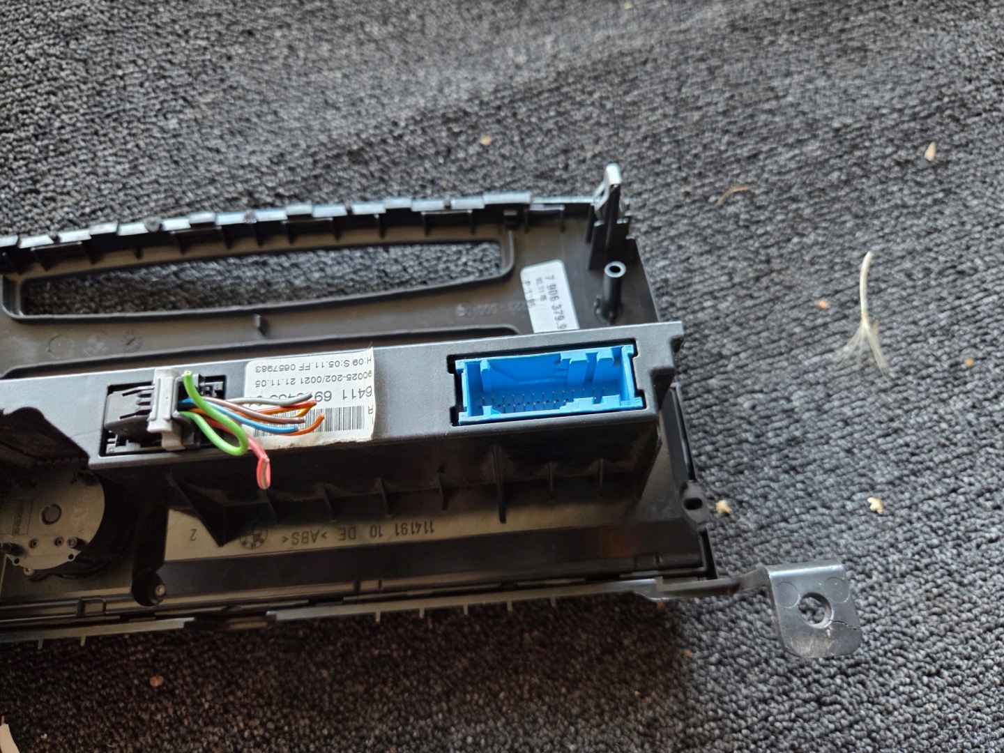 PANEL klími klimatizaci DWUSTREFOWY BMW 5 E61 6978435