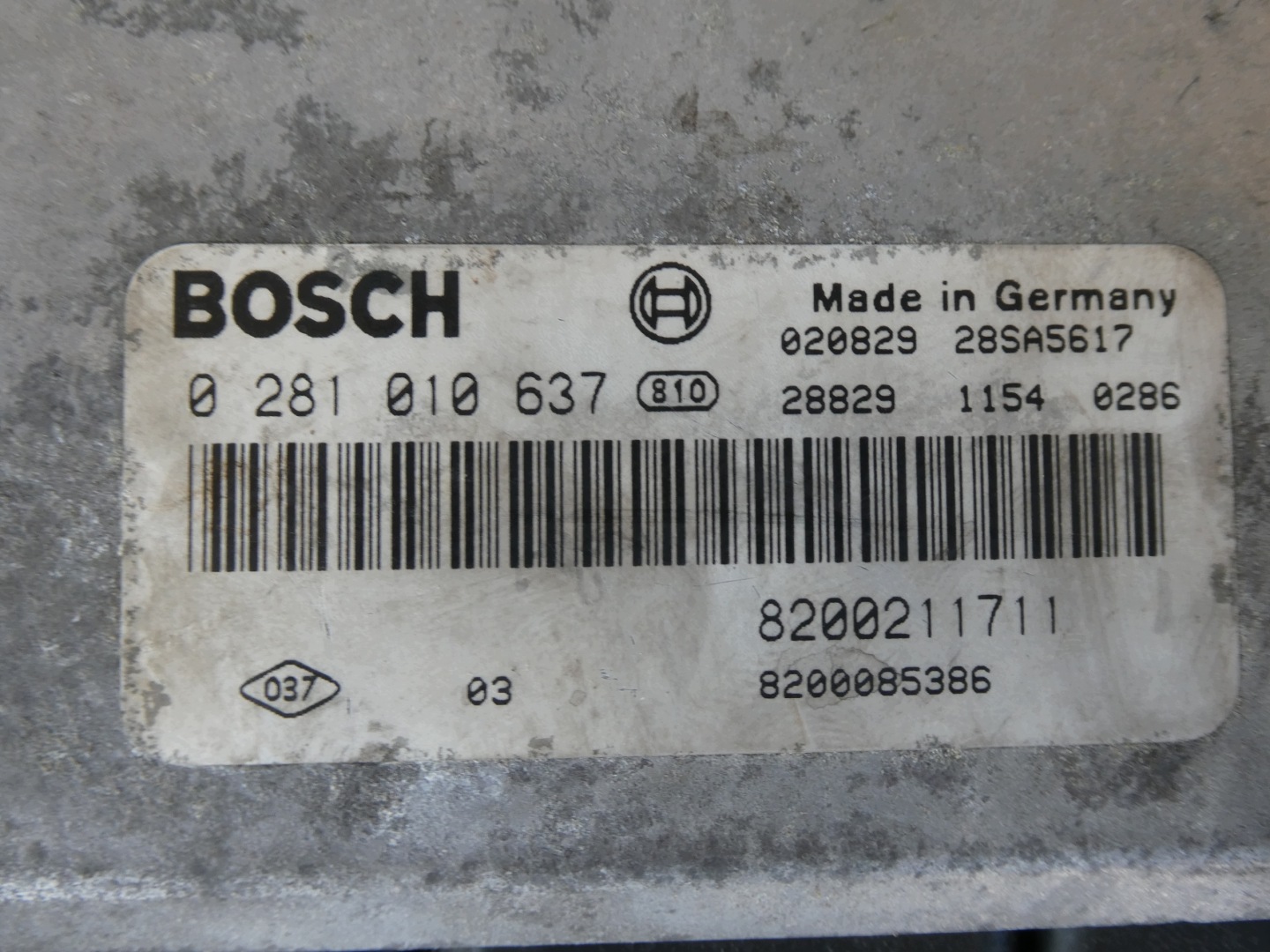 running board starter computer IMMO RENAULT LAGUNA II 2.2 DCI