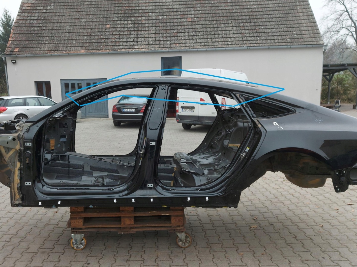 Audi A7 4K8 45 TFSI dach LY9T