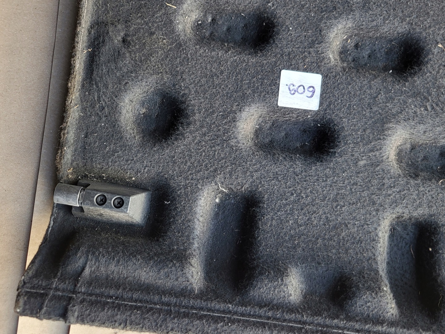 rear plato boot SEAT IBIZA III 6L black original