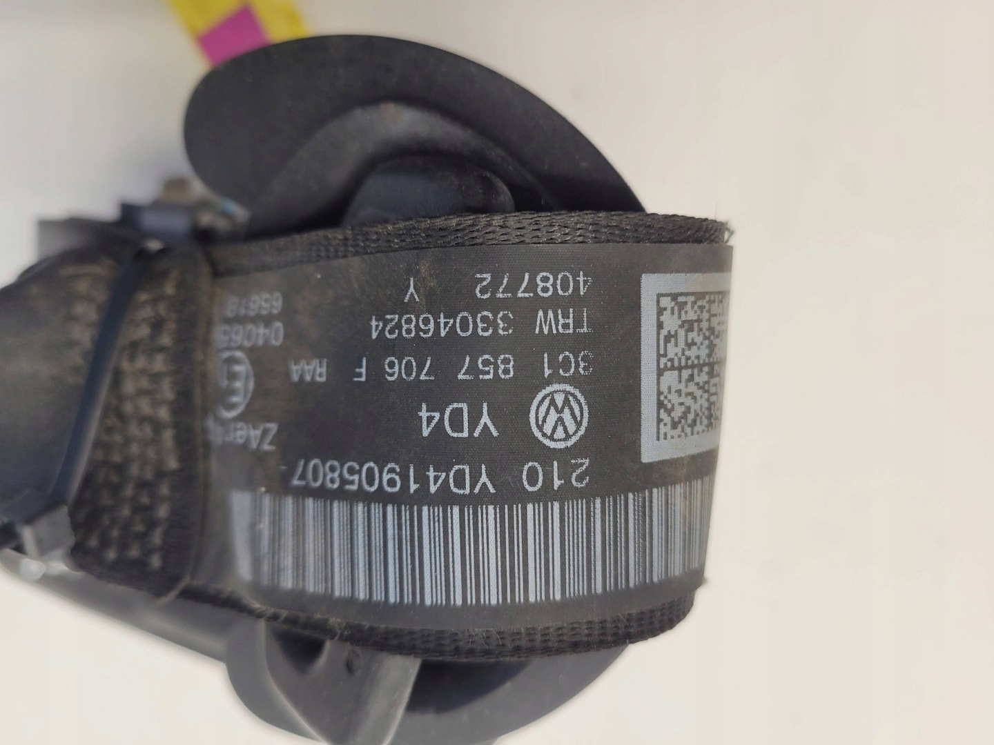VW PASSAT B6 B7 CC tension belt safety right front 05R