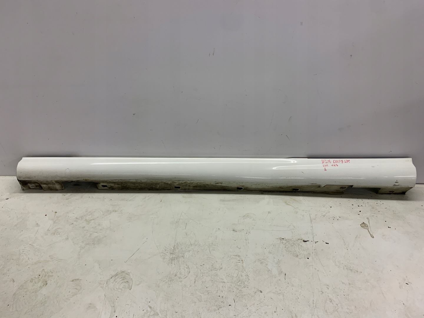 moulding cap threshold left MERCEDES W204 COUPE LIFT (2011-2014) colour 149
