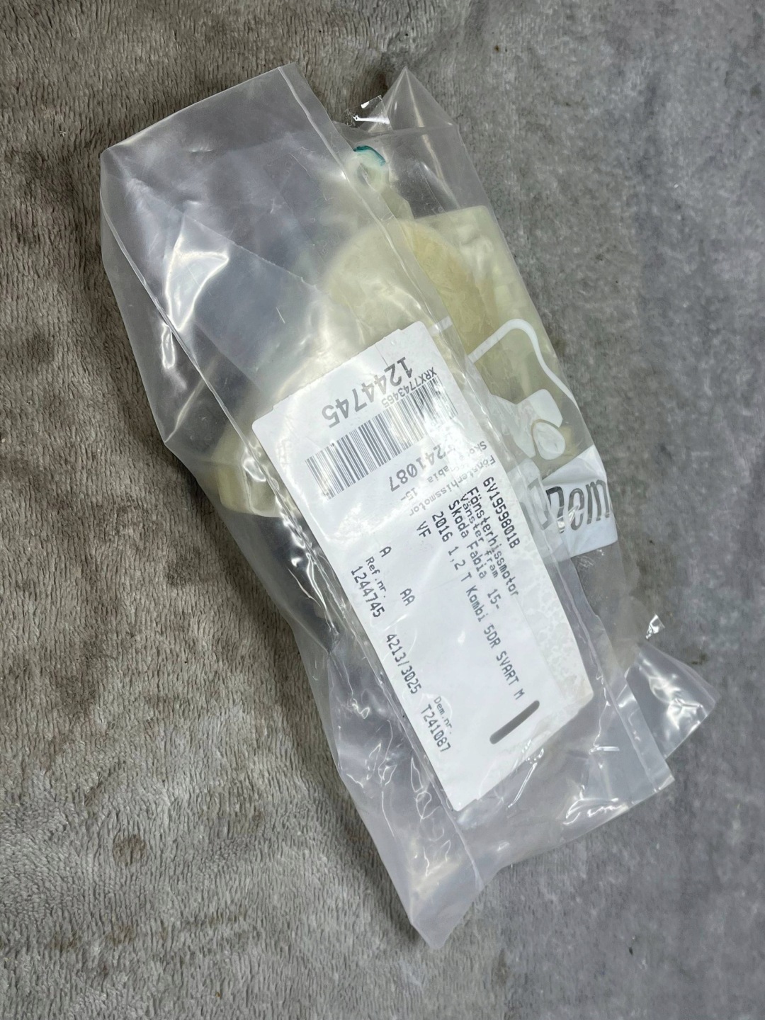 module mini motor of the window left front SKODA RAPID (2012-2017) 6V1959801B EU !J