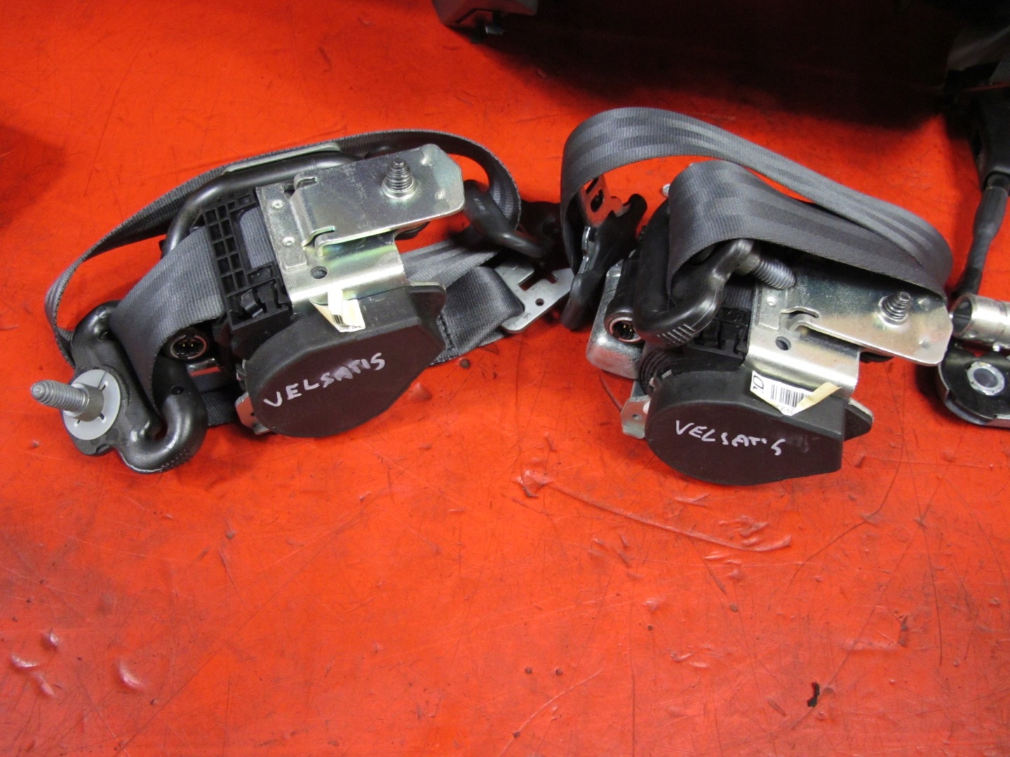 RENAULT VEL SATIS dashboard airbag console tension belts