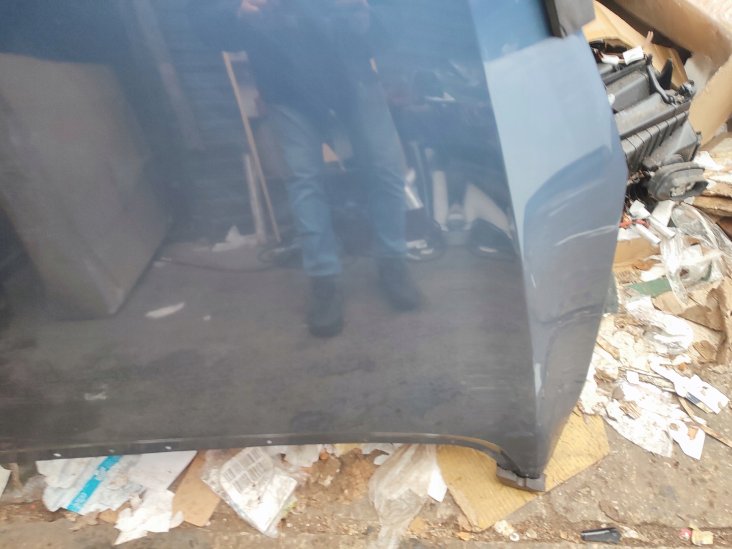Capot opel astra j z22a rysa 1