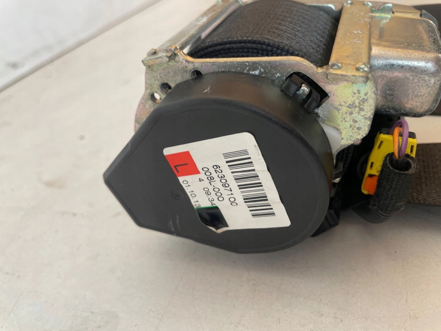 tension belt safety front front left Opel Zafira C 620611500