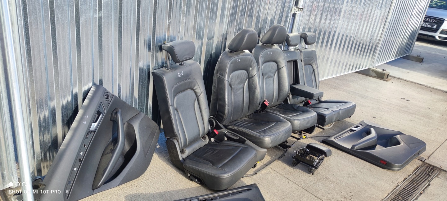 Sitz Sitze AUDI Q5 8R Leder KOMPLET
