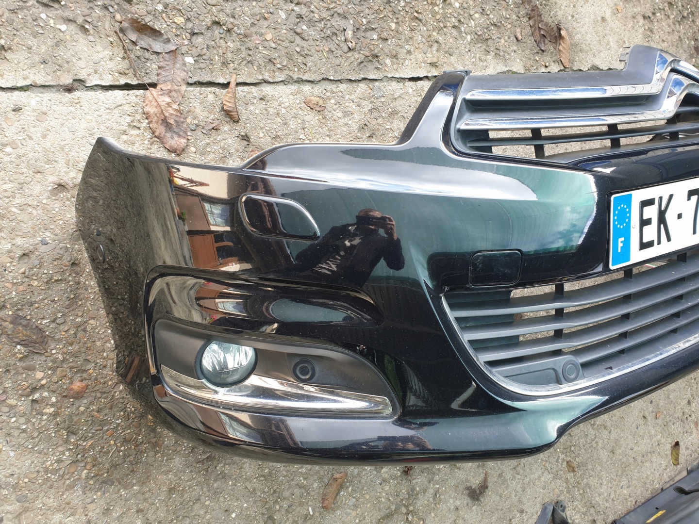 front bumper CITROEN C4 B7 II 2010-2018 KTV 6 PDC EXCLUSIVE XENON CHROM