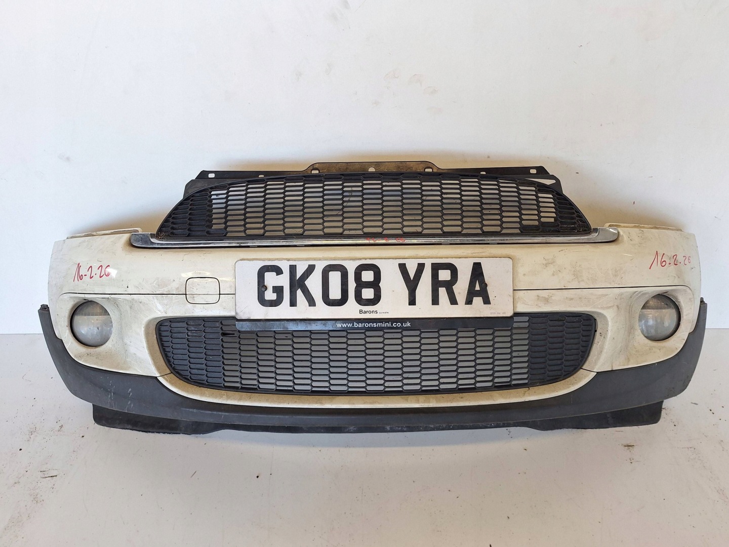 MINI COOPER S R56 06-10 bumper + grille petrol 7147854