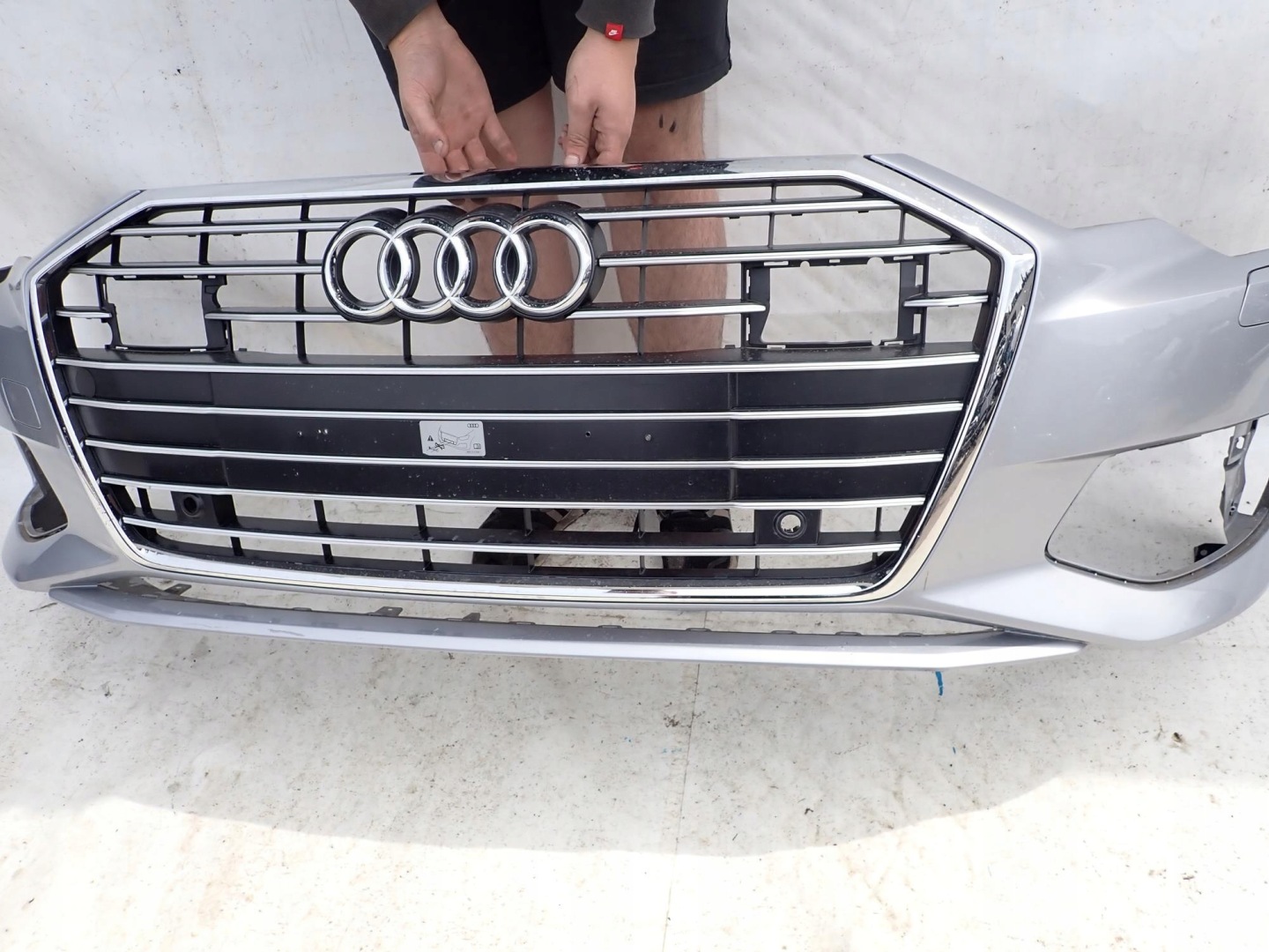 AUDI A6 C8 4K 18-23 bumper front front washer