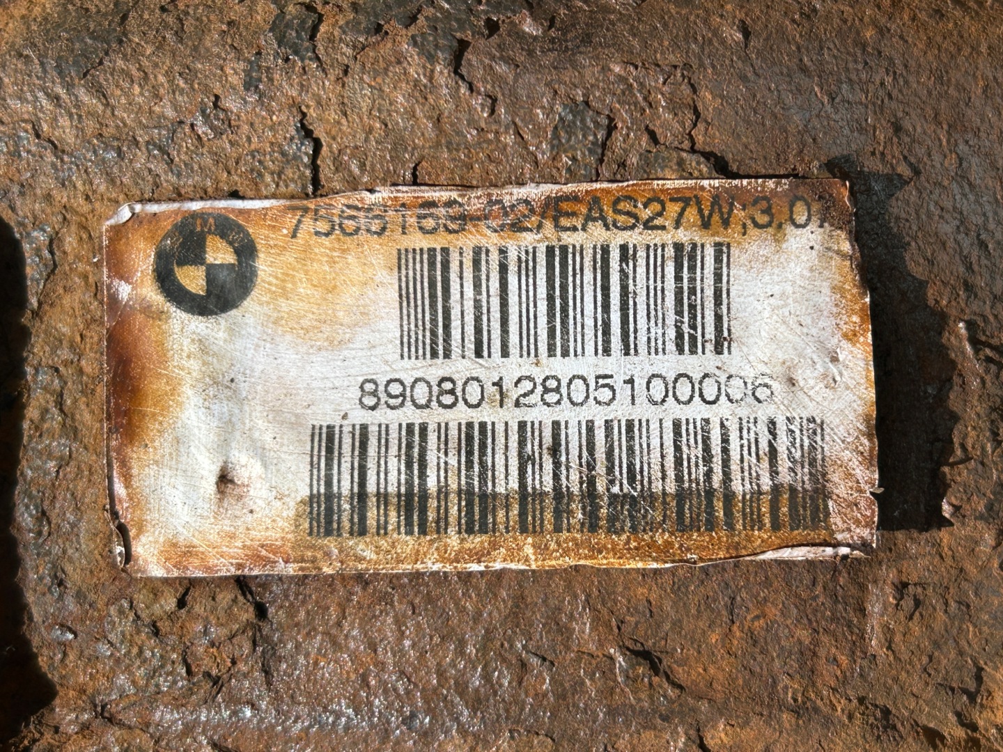BMW E90 2,0 differential hinten 3,07