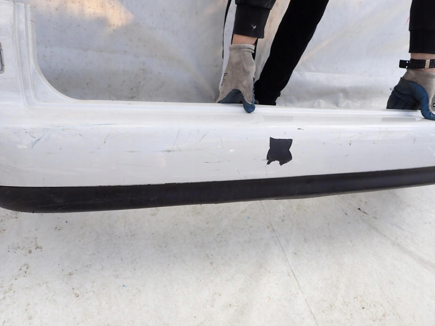 VW SHARAN e 1 LIFT 00-10 Paraurti posteriore posteriore